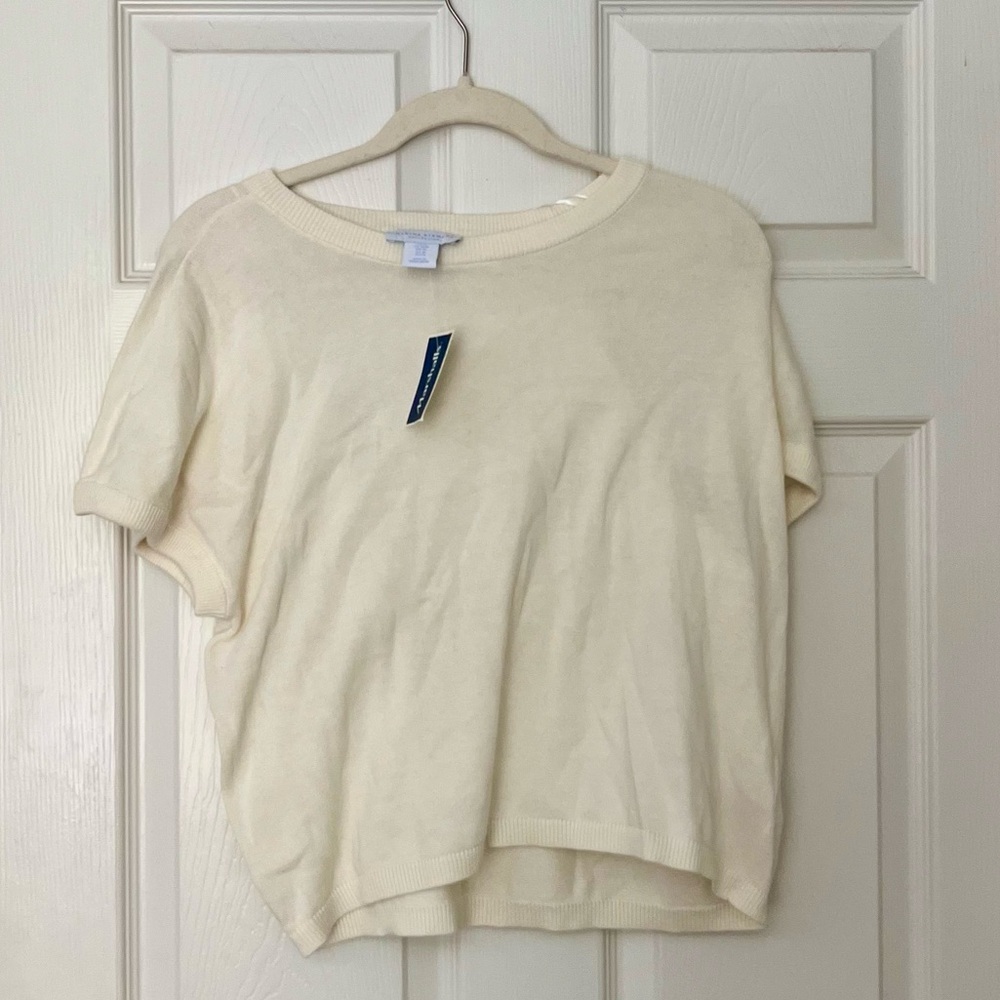 Marshalls Ivory Short Sleeve Top